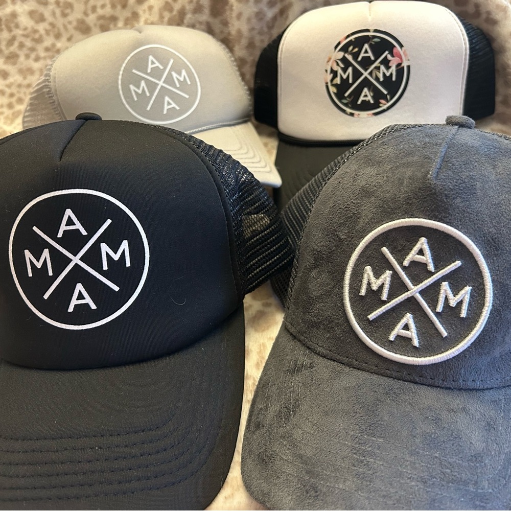 MAMA trucker hat baseball hats. All 4!